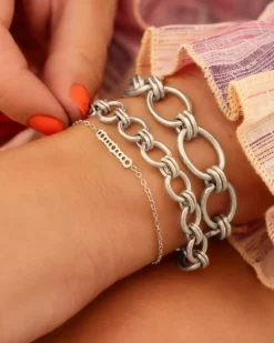 Finaste Statement bracelet round chains Fashion