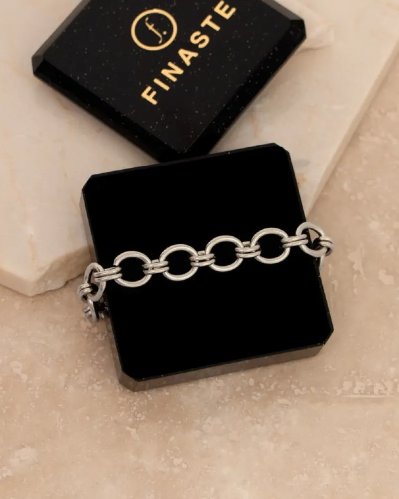 Finaste Statement bracelet round chains Fashion