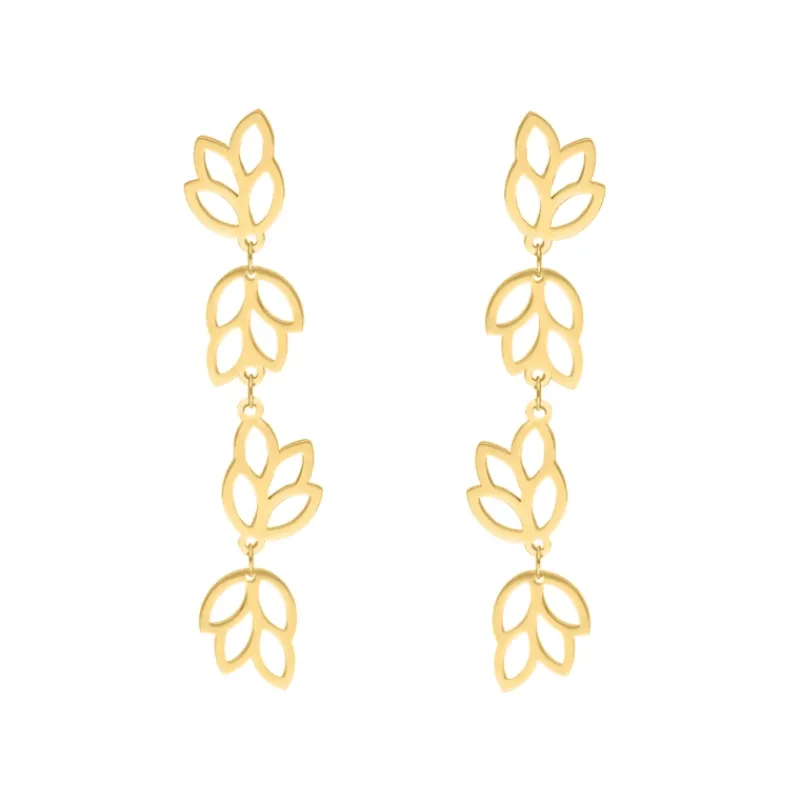 Finaste Statement earrings boho goldplated Discount