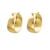 Finaste Statement hoops large goudkleurig Discount