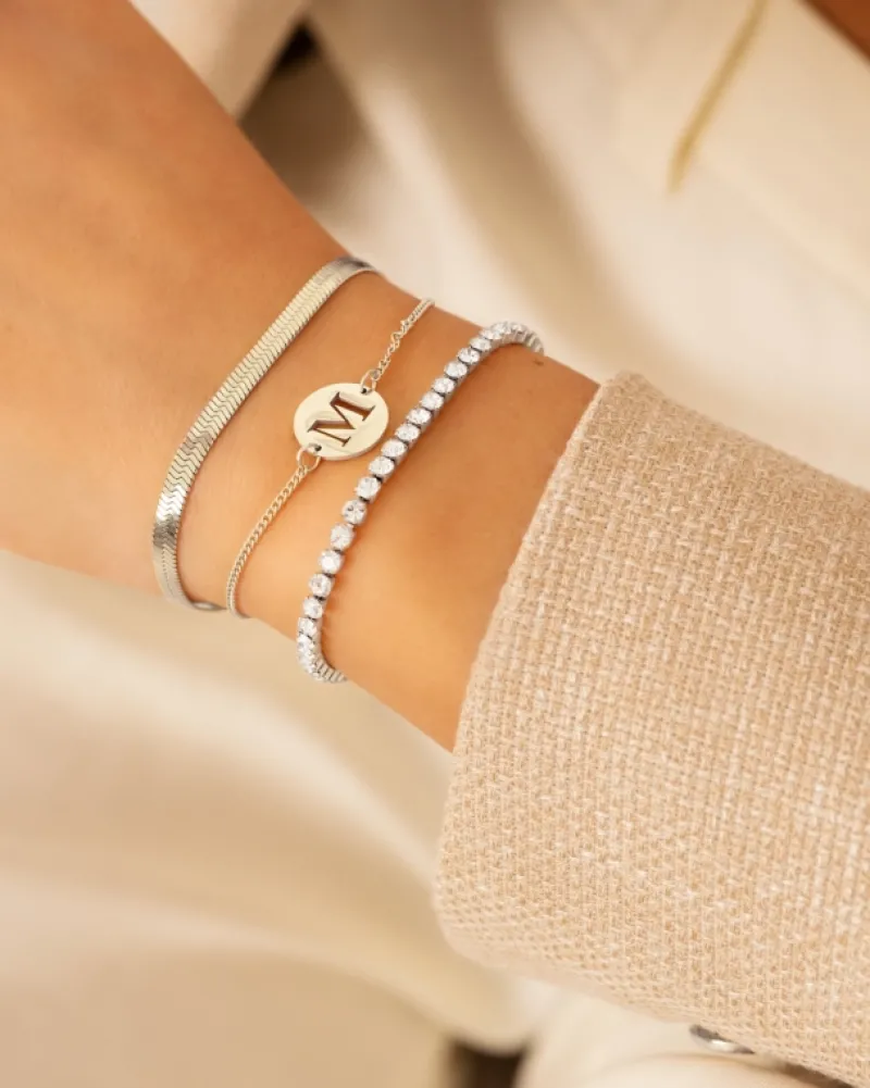 Finaste Statement initial armband Discount