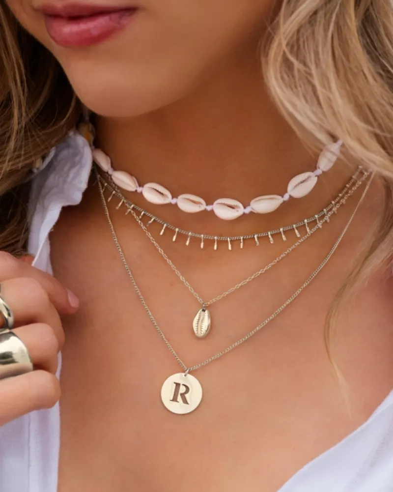 Finaste Statement initial ketting Sale
