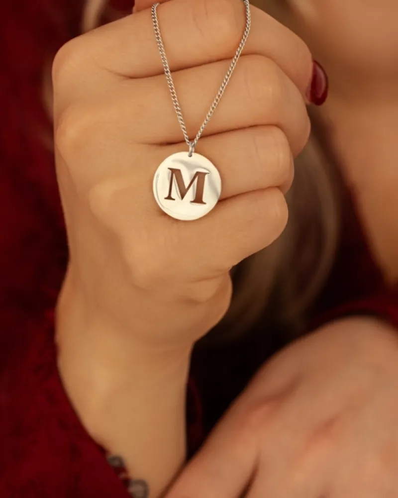 Finaste Statement initial ketting Sale