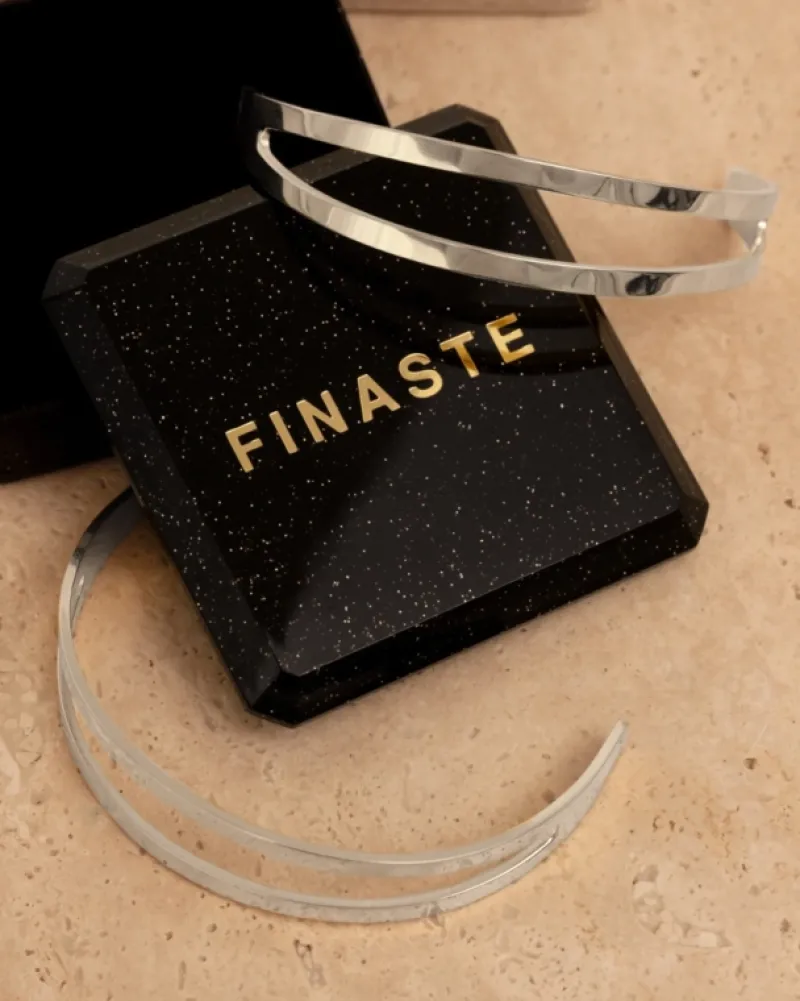 Finaste Statement oorringen dubbel Fashion