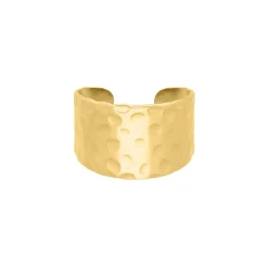 Finaste Statement ring dots verstelbaar goudkleurig New