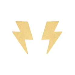 Finaste Statement thunder earrings goldplated Discount