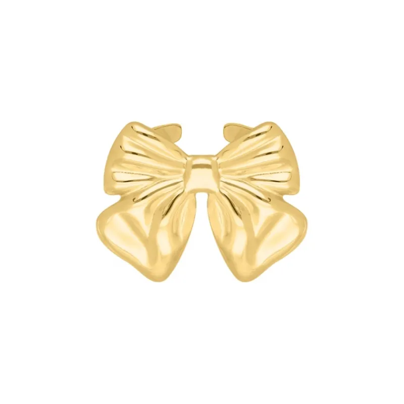 Finaste Strik ring goudkleurig Outlet