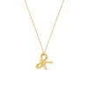 Finaste Strikjes ketting goudkleurig Hot
