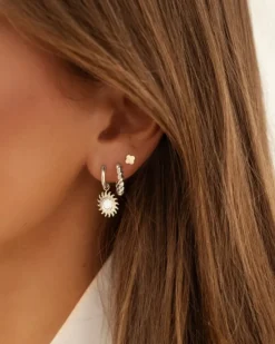 Finaste Stud oorbellen little clover Clearance