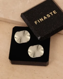 Finaste Stud oorbellen statement round Best