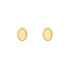 Finaste Stud oorbellen vintage goldplated New