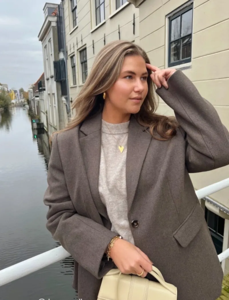 Finaste Sweet heart ketting goudkleurig Discount