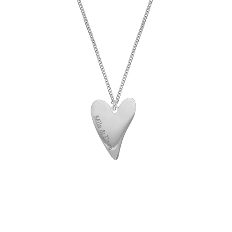 Finaste Sweet heart ketting graveren Outlet