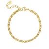 Finaste Swirl chain armband goudkleurig Outlet