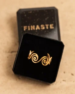 Finaste Swirl ring goudkleurig Online