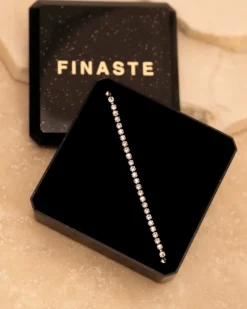 Finaste Tennis Bracelet Minimalistisch Goldplated Outlet