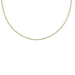 Finaste Tennis necklace minimalistisch goldplated Online