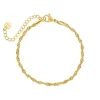 Finaste Trending influencer armband goudkleurig New