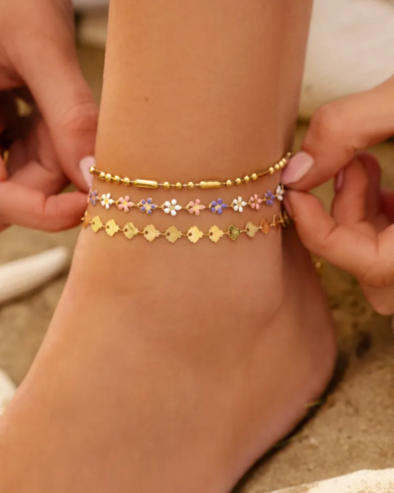Finaste Trendsetter anklet goldplated Outlet
