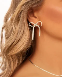 Finaste Trendy bow earrings Best