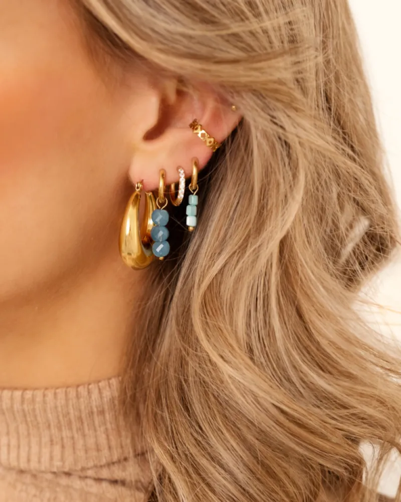 Finaste Trendy ear cuff goudkleurig Hot