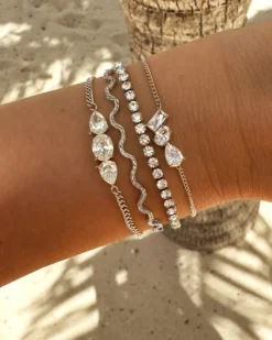Finaste Triple gem bracelet Fashion