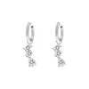 Finaste Triple gem earrings Discount
