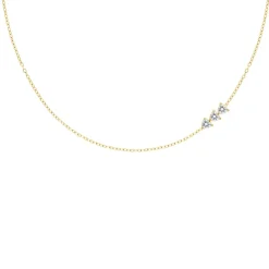 Finaste Triple love ketting goudkleurig Clearance