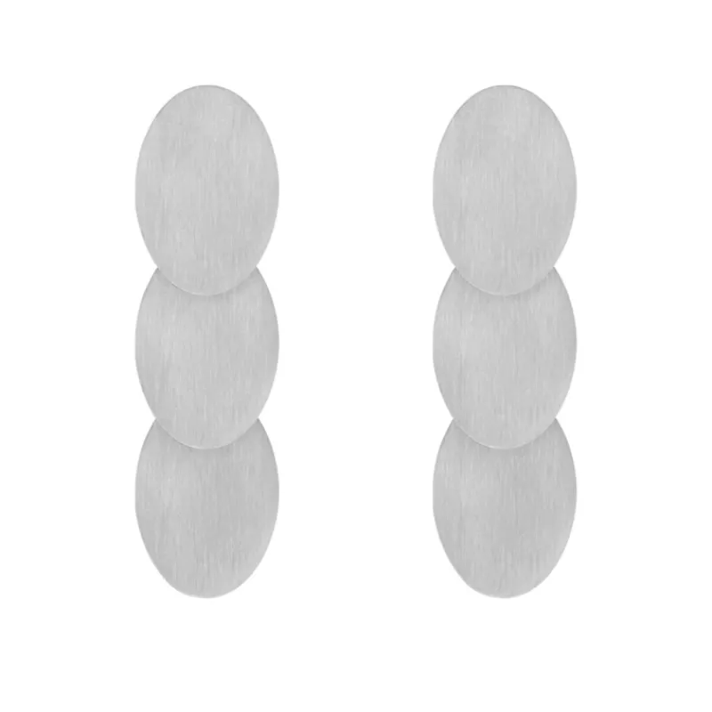 Finaste Triple oval earrings Outlet