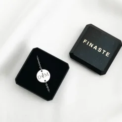 Finaste Twee Initialen armband Online