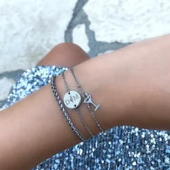 Finaste Twee Initialen armband Online