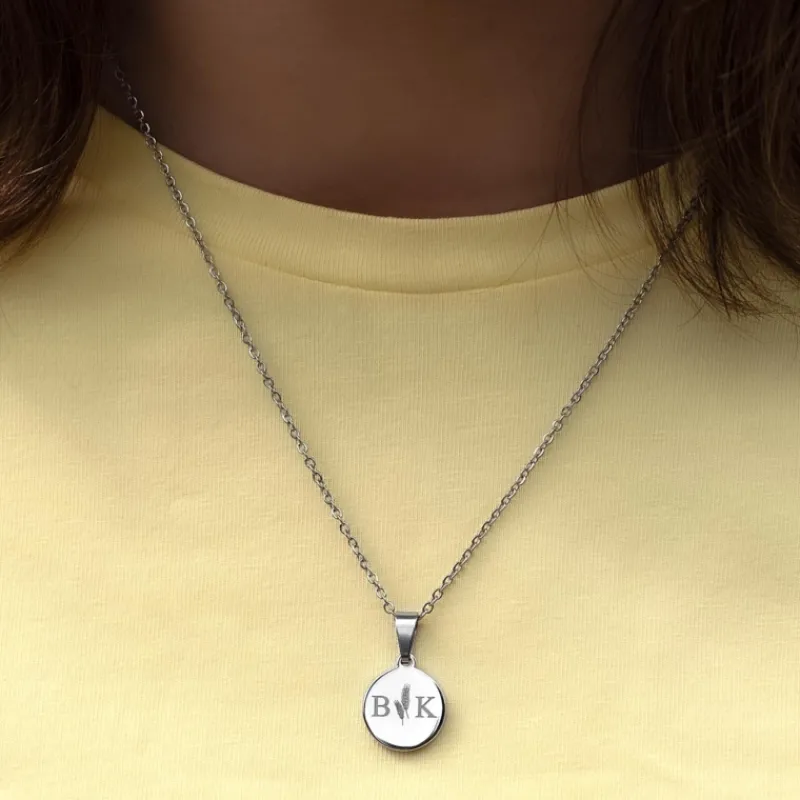 Finaste Twee Initialen ketting Sale