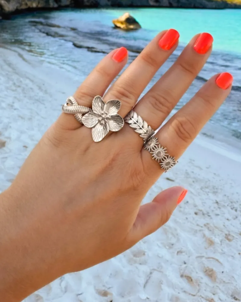 Finaste Verstelbare ring boho summer Hot
