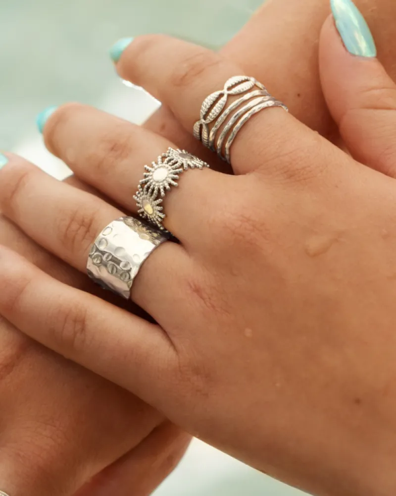 Finaste Verstelbare ring boho summer Hot