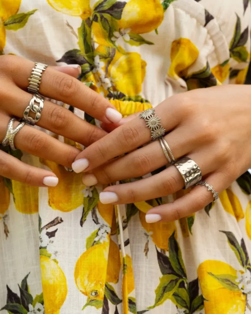Finaste Verstelbare ring boho summer Hot