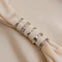 Finaste Verstelbare Ring Chunky Discount