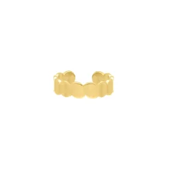Finaste Verstelbare Ring Chunky Kleur Goud Online
