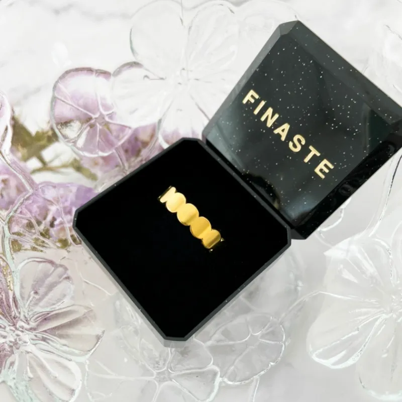 Finaste Verstelbare Ring Chunky Kleur Goud Online