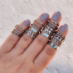 Finaste Verstelbare ring hartjes New