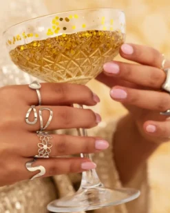 Finaste Verstelbare ring vintage hartje New