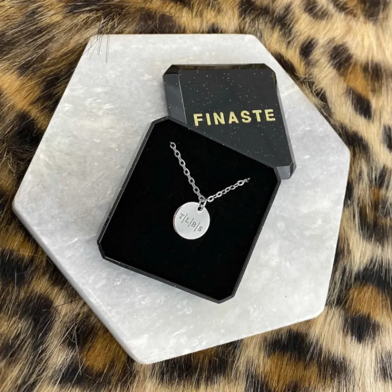 Finaste Vier Initialen Ketting Fashion