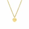 Finaste Vier Initialen Ketting Goud Kleurig Discount