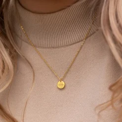 Finaste Vier Initialen Ketting Goud Kleurig Discount