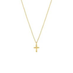 Finaste Vintage cross necklace goldplated Fashion