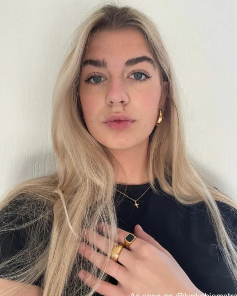 Finaste Vintage cross necklace goldplated Fashion