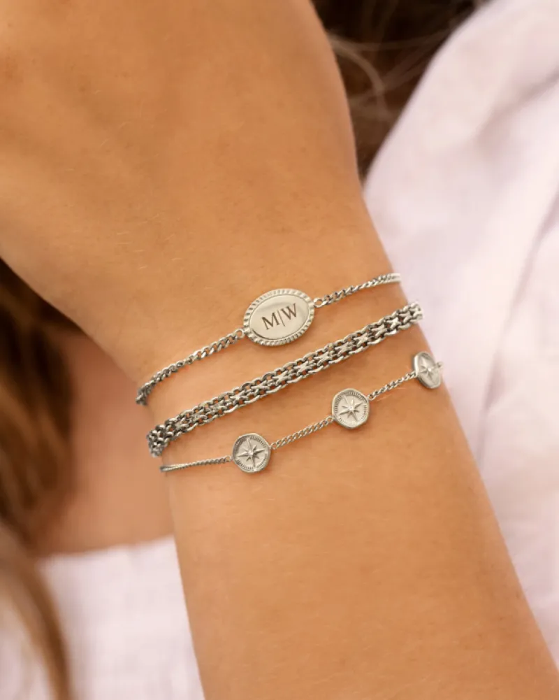 Finaste Vintage initial bracelet Fashion