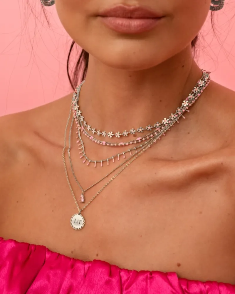 Finaste Vintage initial ketting Discount
