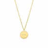Finaste Vintage initial ketting goudkleurig Discount