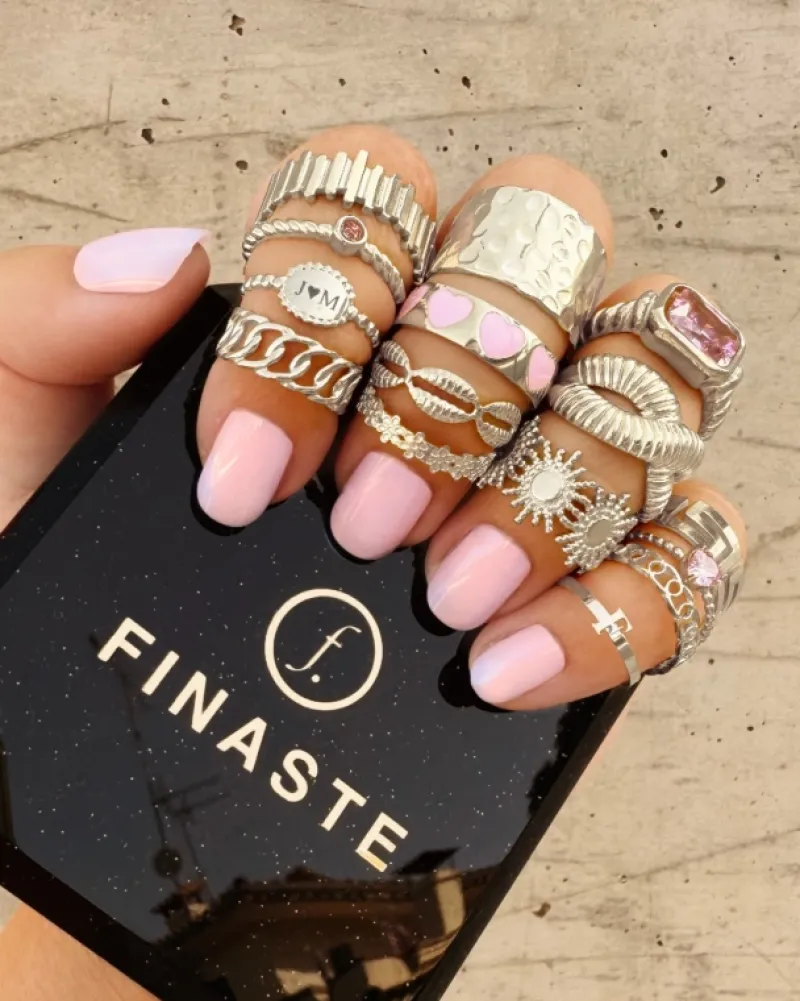 Finaste Vintage Initial Ring Discount