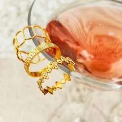 Finaste Vintage ring verstelbaar goudkleurig Best